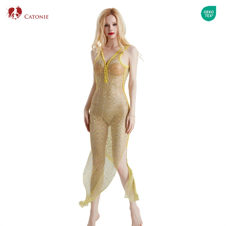 Light Yellow Maxi Dress factory