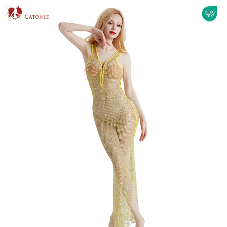 Light Yellow Maxi Dress factory